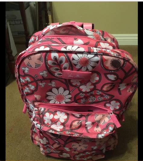 vera bradley backpacks with wheels.